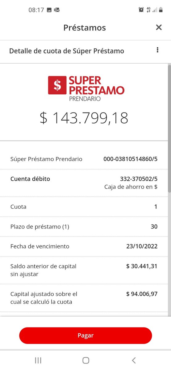 DanielaFunez17's tweet photo. @AliAparicioOK Gracias a ellos 2020 tuvimos q diferir cuotas x no.poder trabajar.
Hoy fui al banco para saber cuanto es cada cuota diferida.
Abril 2020 era de $30.000 hoy es de $144.000. 1 sola cuota
MIREN LA IMAGEN 
Y ESTOS NO DAN DICTAMEN
DESPUÉS LOS BANCOS LLORAN.
NO ME QUEDA NI PARA COMER. https://t.co/7cB0aBgY3r