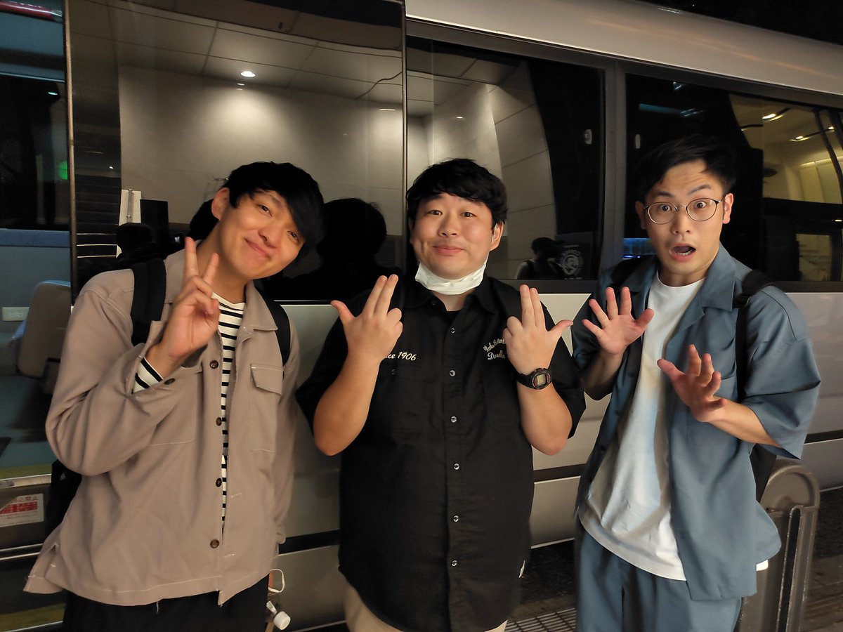 masaya91's tweet photo. ありがとうございましたー！！
いや〜緊張しましたー！！
フィーー！！
#ポテンシャル研究所 https://t.co/9O1QXuUCRZ