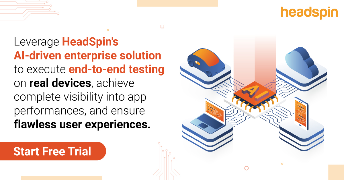 headspin_io's tweet photo. #HeadSpin is a #datascience platform that enables #enterprises to run automated, integrated, and #continuoustests on #realdevices across global locations, perfecting #digitaluserexperiences. Visit our enterprise page and opt for a free trial now: https://t.co/42uyYQ8O9Z https://t.co/tNmjl1usEJ