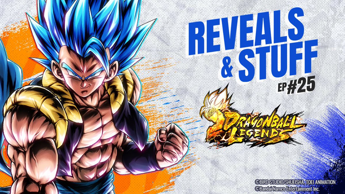 Reveals &amp; Stuff #25 is starting soon!

▼Watch Here!
youtube.com/watch?v=YRdxeg…

▼Broadcast Date
10/18/2022 14:00 (UTC)

Get all the latest Legends info!

#DBLegends
#Dragonball