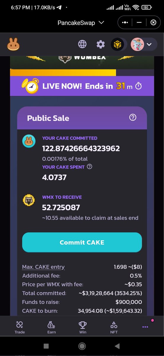 RegalDao's tweet photo. @WombexFinance @PancakeSwap I would highly recommend to all my community to participate in this sale. Let's go guys. Use below link to participate - https://t.co/DK26GLlaZ1
@bsc_daily @binance @JdPunia23  @Devvart2345 @hunkcrypto1 @rohitgahlawat27 Don't miss the flight🚀🚀🚀🚀🚀 https://t.co/qAb48XcQfV