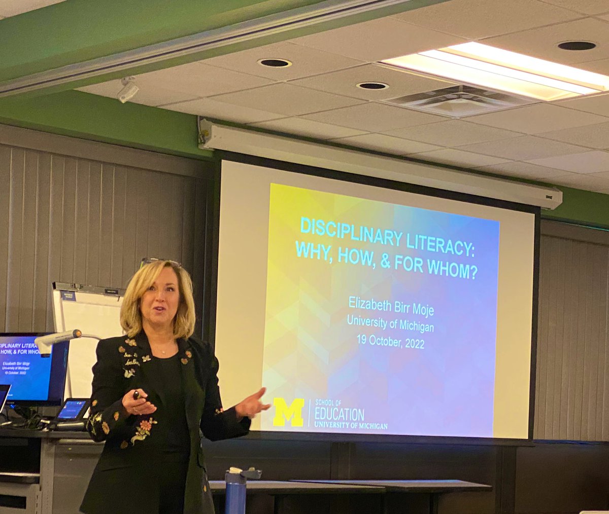 Mellissa Wilson (@wilsonmellissa) on Twitter photo Blessed to be learning from <a href="/EBMoje/">Elizabeth Moje</a> with our <a href="/WayneCountyLLN/">Wayne County Literacy Learning Network</a> ❤️
“I believe in the power of every child . . . “ <a href="/EBMoje/">Elizabeth Moje</a> <a href="/UMich/">University of Michigan</a> Blessed to be learning from <a href="/EBMoje/">Elizabeth Moje</a> with our <a href="/WayneCountyLLN/">Wayne County Literacy Learning Network</a> ❤️
“I believe in the power of every child . . . “ <a href="/EBMoje/">Elizabeth Moje</a> <a href="/UMich/">University of Michigan</a>
