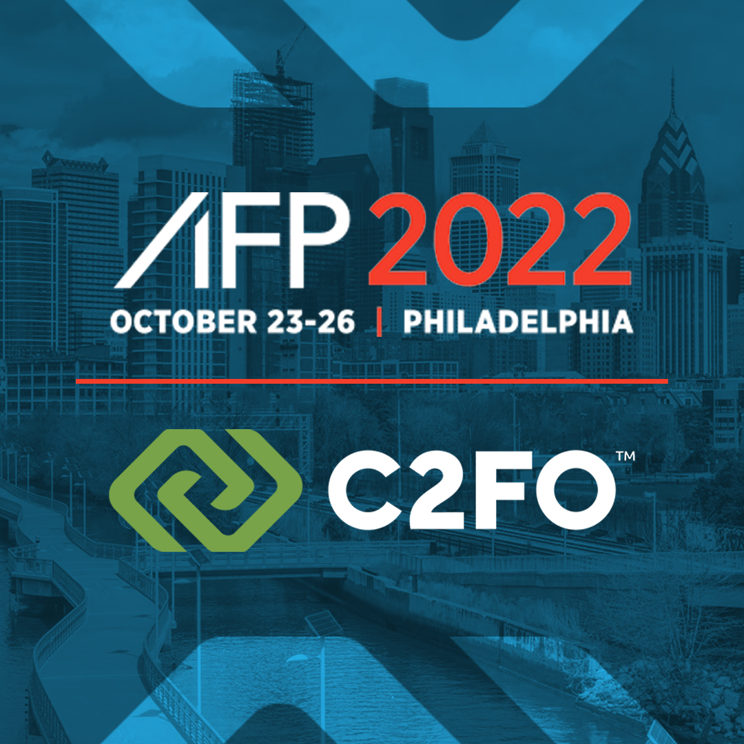 C2FO's tweet photo. Looking forward to #AFP2022 in Philadelphia, PA. Stop by the #C2FO booth (#455) to learn more about the world's on-demand #workingcapital platform. https://t.co/8zoVfSxpkh