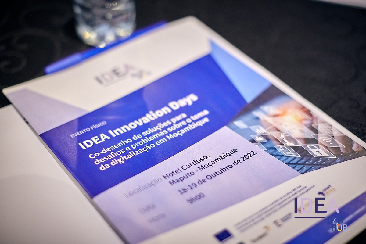 Enabel_Belgium's tweet photo. Live 🔴 Day one of the #InnovationDays in Maputo, led by the #IDEA_Project.
Participants are co-creating solutions to address the #DigitalTransformation challenges of Mozambique 🇲🇿 https://t.co/QyPZRlbrRO