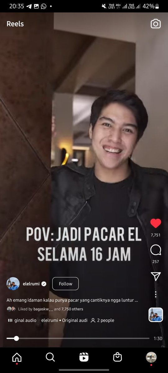 znurulz's tweet photo. Kirain cuma bercanda aja ternyata El Rumi beneran cari pacarrr hahaha sampai bikin sayembara Cari Cewek Paling Tahan Tempur 😂 gue ikutan aja kali ya? Siapatau ada kesempatan 😋 apalagi El Rumi salah satu cowo idaman #MaybellineLipBooyah16Jam https://t.co/jXrXE295Ox