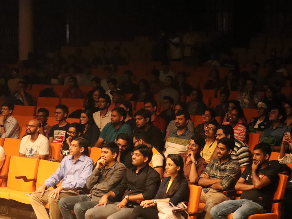 thinkindiaorg's tweet photo. Glimpses from the second session of Aavaahan 22 organised by IIT Delhi in collaboration with Think India and Unnat Bharat Abhiyan on the theme of "Revisiting Indian History" by award winning and renowned author Amish Tripathi (@authoramish). https://t.co/uPLSiLOj3w