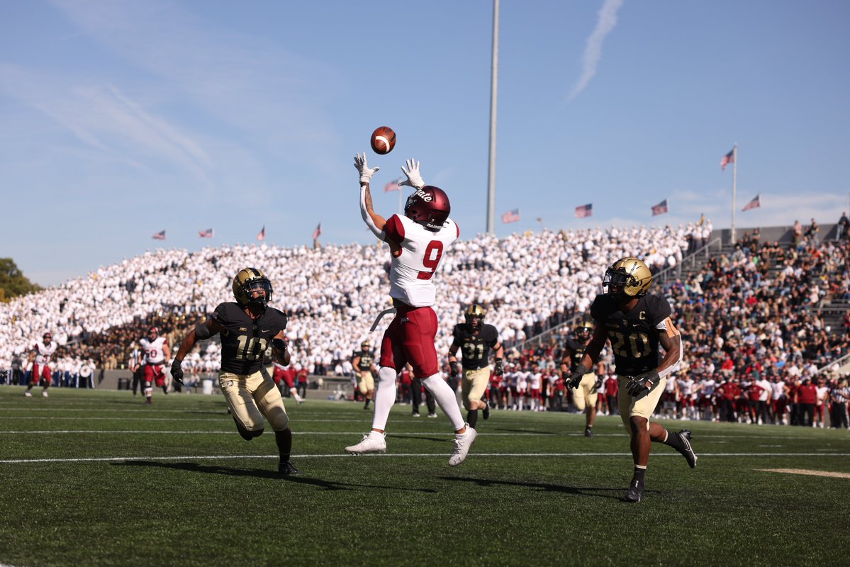 Bringing the 𝙝𝙚𝙖𝙩 back to Patriot League play 🔥 #GoGate | #ThreeForTheGate