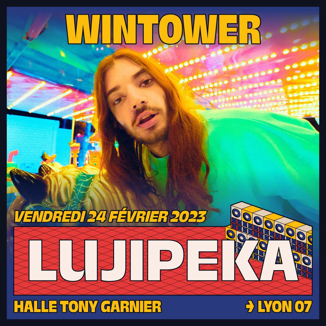 Wintower_'s tweet photo. Lujipeka vient de dévoiler les dates de sa tournée ! 🤩
On est heureux de vous annoncer qu'il fera étape à la @TonyGarnierLyon pour Wintower 2023 !! ❄
Alors au lieu d’aller voir la mer, rendez-vous au festival le 24 février pour le voir sur scène ! 🎤🎶

👉Billetterie en bio https://t.co/6pg7nB2bc6