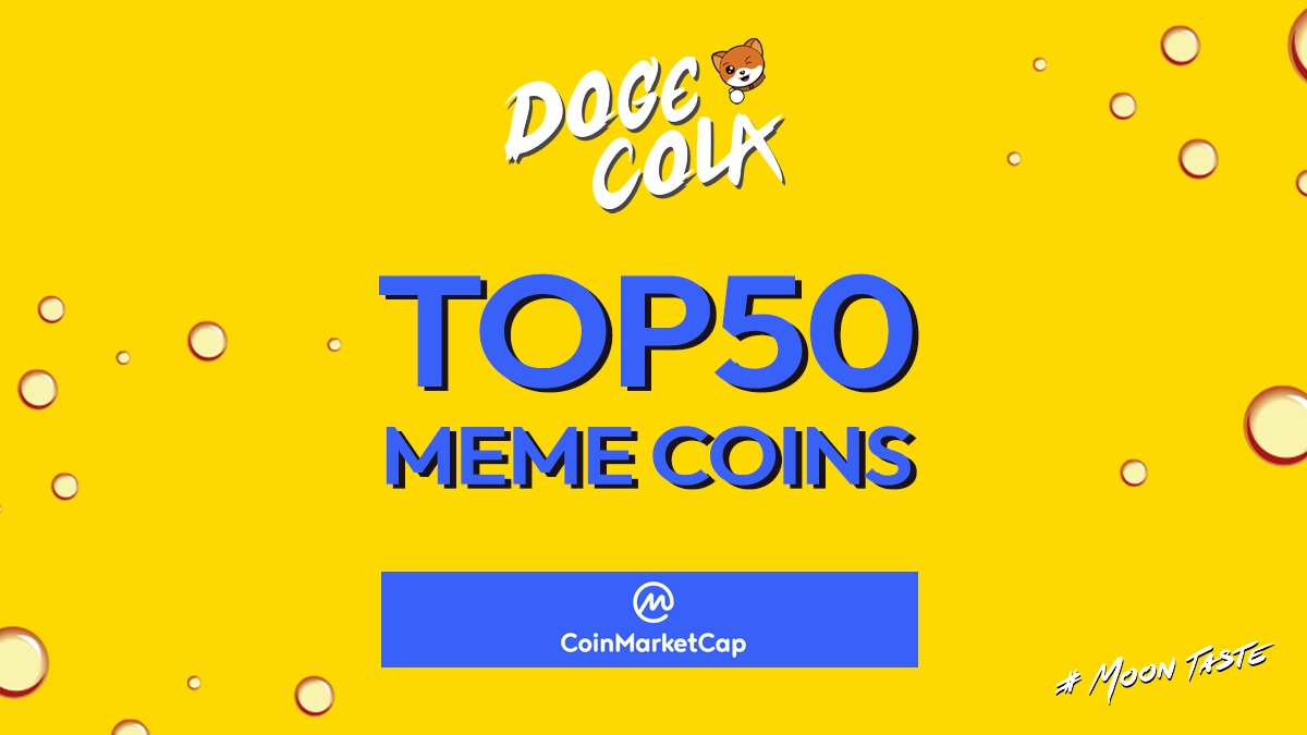 doge_cola's tweet photo. 😍BIG thanks to our awesome community &amp; @CoinMarketCap! 
DogeCola continues to rank within the #top50 #memecoins in the world! 
Check this out⬇️
https://t.co/QLEyR3Wkxm
And give us some💓
#Doge #BSCGem #DOGECOLA https://t.co/TPuqNLn4hW