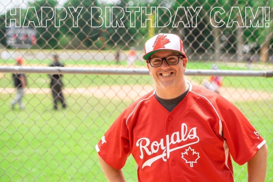 #TeamCam wants to wish <a href="/CamGuthrie/">Mayor Cam Guthrie</a> a very happy birthday today! Hoping you hit a home run for #Guelph this coming Monday!