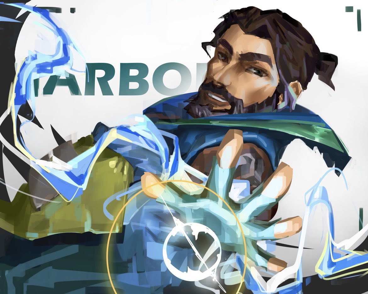 Byengart's tweet photo. Hehe my harbor fanart #HarborFanArt #harborvalorant #valorant #VALORANTfanart #valorantharbor #illustration #art https://t.co/fqFH6Tnai0