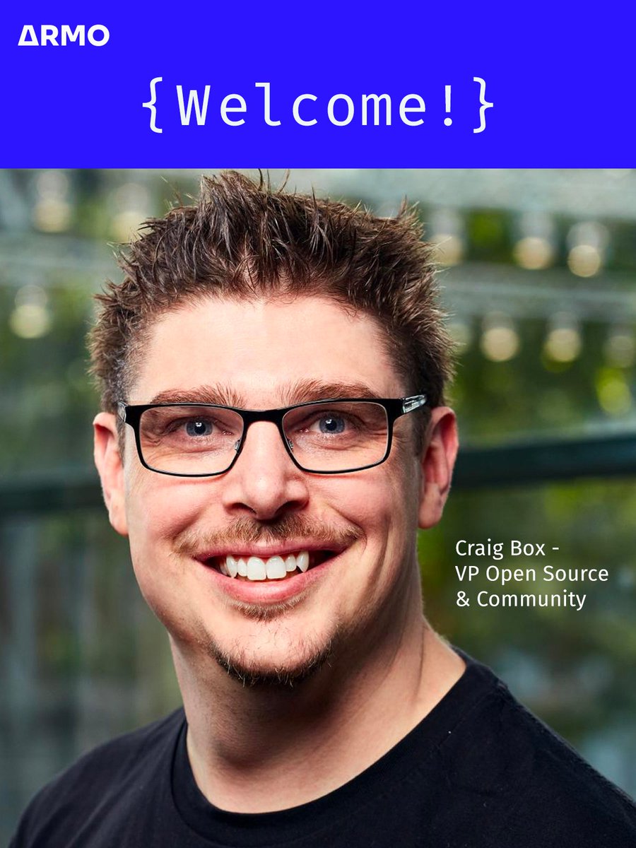 We're super excited to welcome @craigbox as VP of #OpenSource and Community at ARMO. A former Google DevRel lead and co-host of the weekly #Kubernetes podcast, he will lead our efforts to build a community for #DevSecOps globally. Give him a high five ✋ prnewswire.com/news-releases/…