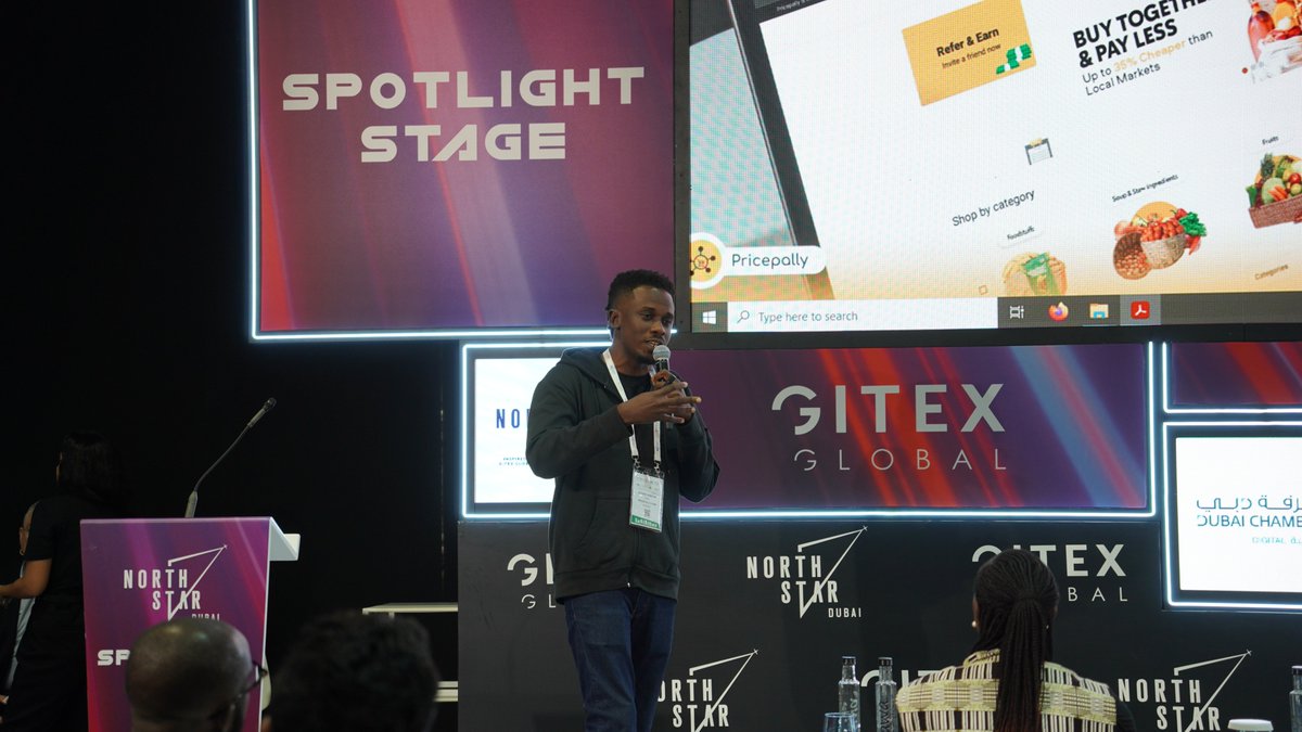 EkoInnovation's tweet photo. Share in the GITEX experience as @PaddyCover, @PricePally, @wellness_care and @livebichome  pitch their startups at the   Gulf Information Technology Exhibition (GITEX) the annual consumer computer and electronics trade show and conference that took place in Dubai. https://t.co/JJ4HIMvSyX