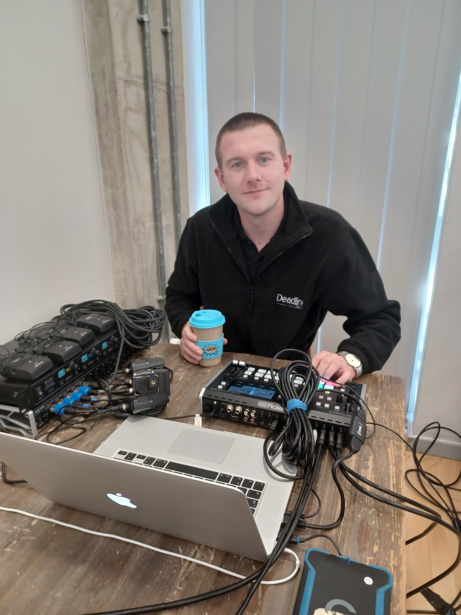 Thank you to @DeadlineDigital for doing all the tech magic at our #AnnualMemberMeeting2022 today! 

(and for supporting <a href="/EyUpCharity/">EyUp! NHS Charity</a>)!