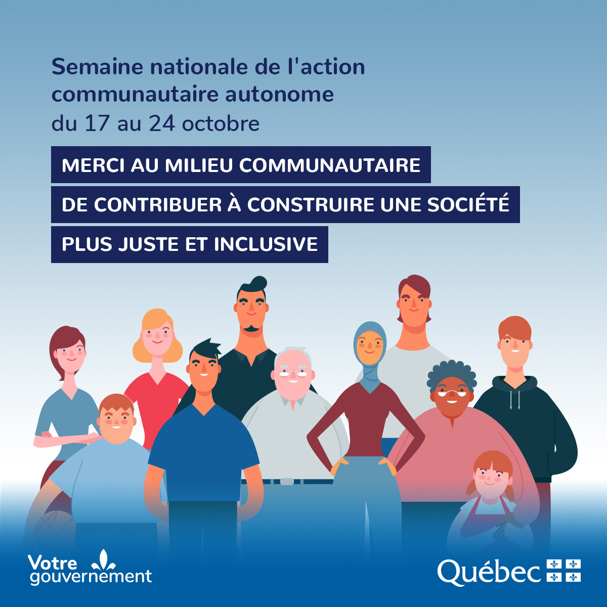 MESSQc's tweet photo. À l’occasion de la Semaine nationale de l’action communautaire autonome, remercions les organismes d’action communautaire autonome, leur personnel, leurs membres et les bénévoles qui contribuent à construire une société plus juste et inclusive. #SNACA
👉https://t.co/Xf31X61JQP https://t.co/l1ujsDYEbT