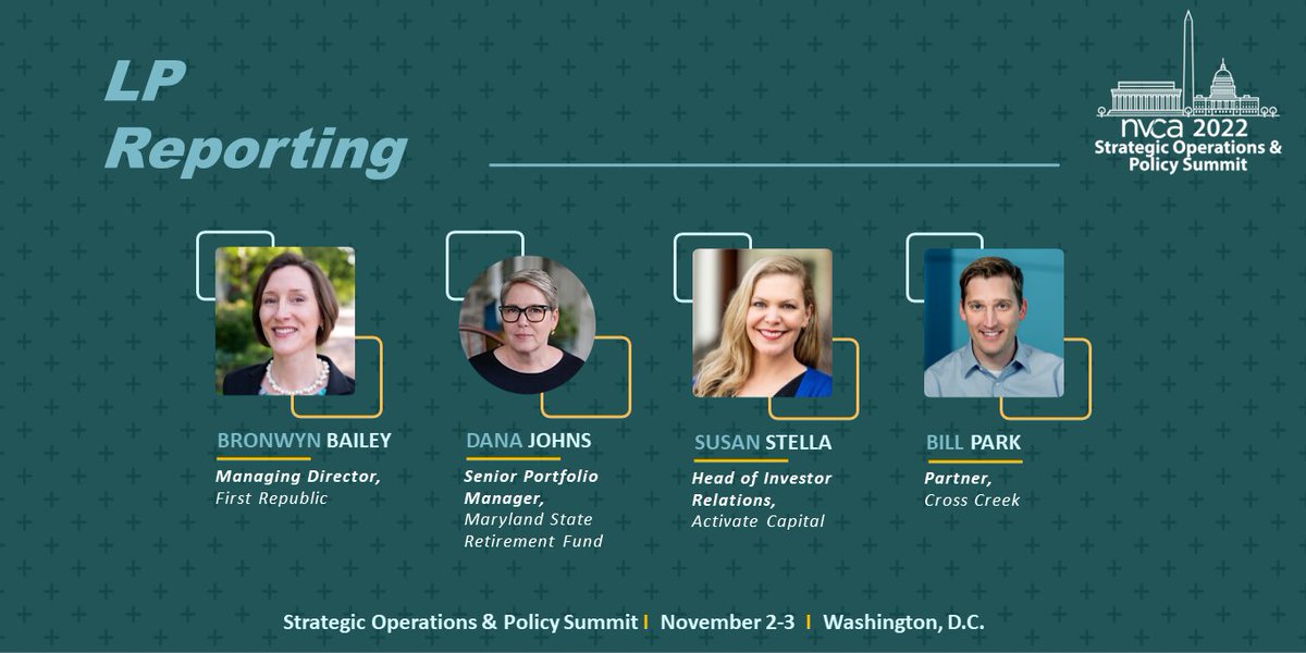 nvca's tweet photo. 📢 Curious how #LPs view the #VC asset class, benchmarking preferences &amp; how #CFOs can help make the diligence process easier? 

Find out more at our November 2-3 event with our ‘#LP Reporting” session sponsored by @firstrepublic 👉 https://t.co/r5iRFo2YP2 https://t.co/RcrL82iJEk