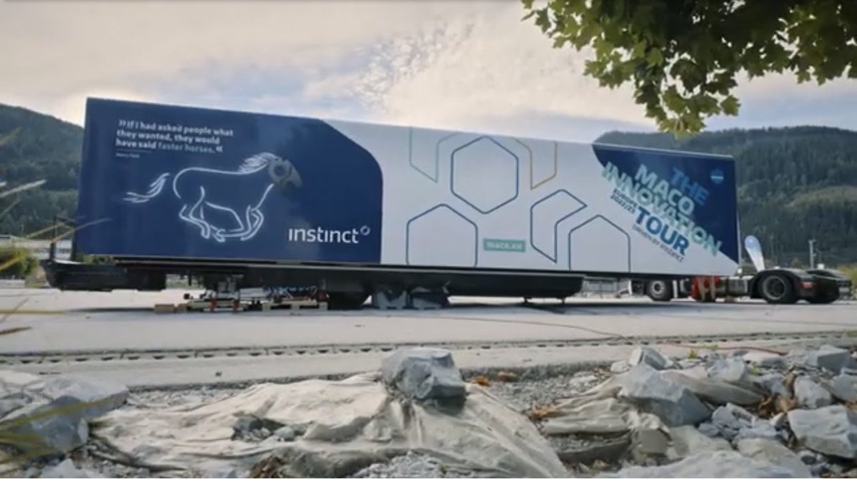 MACO_MEnderby's tweet photo. Innovation 

Coming in the MACO Innovation Tour 

May 2023 
#innovation #GS22 #Onboard https://t.co/ZXDTmspItB