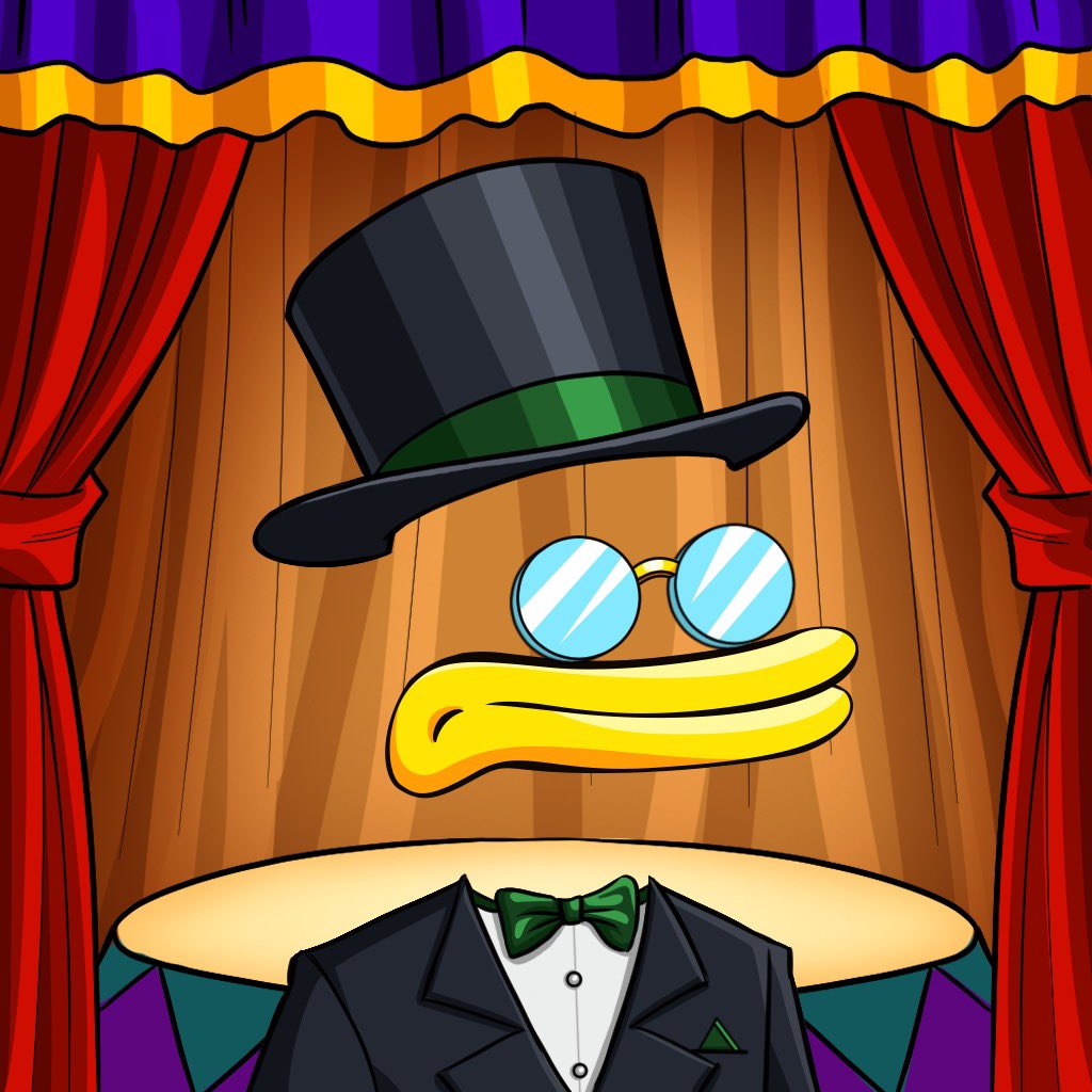 WhatTheDuckCNFT's tweet photo. Our 6th 1/1 is here! 🐥

Its our very own MAGICIAN DUCK! 🧙‍♀️ 

Get ready for the MAGICAL 🪄ride in 3 days!

#CNFT #NFT #NFTs #CNFTCommunnity https://t.co/SDrChkwvUX