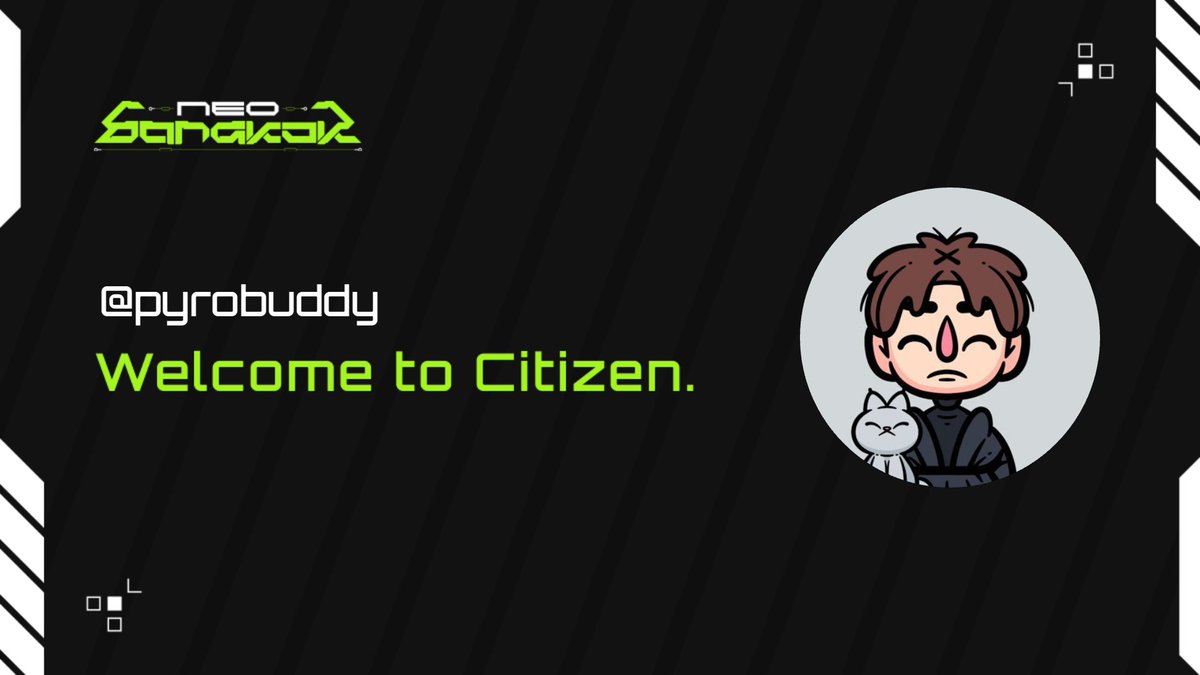 NeoBangkok_List's tweet photo. DEAR @pyrobuddy ,
YOUR VISA HAS BEEN GRANTED โ
OUR ADVENTURE HAS ONLY JUST BEGUN; THERE IS STILL A LONG WAY TO GO. ๐งฌ
#NeoPower #Citizen #Visa
Join us the next step : https://t.co/EyMZLuX94X https://t.co/LgMyCflVWi