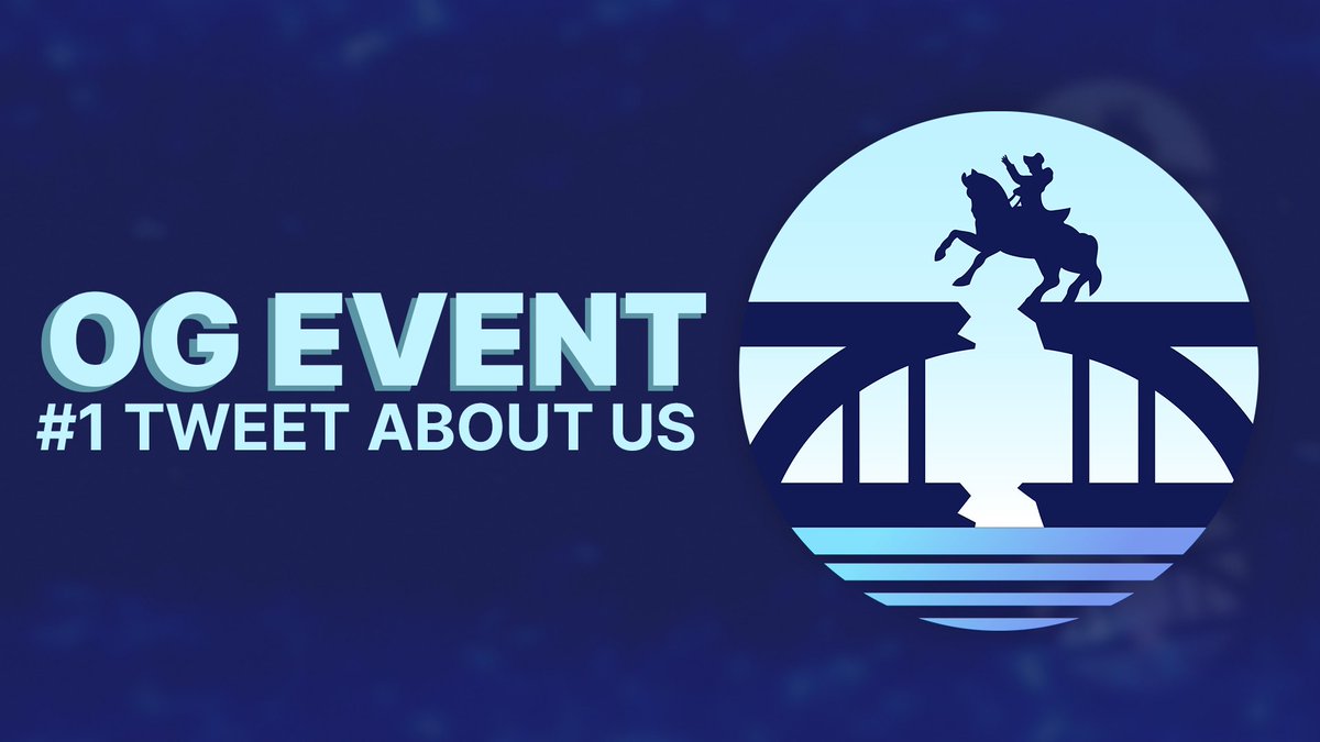 We're excited to announce that we have launched our first event.

Read more — bit.ly/3CKBWtu