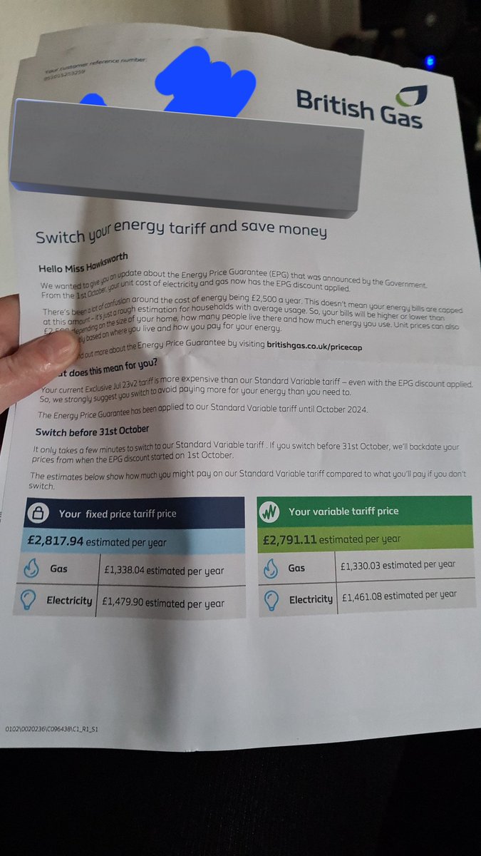 Hawky96's tweet photo. @MartinSLewis Just got this today, what do we do? https://t.co/RdOMvcaaAk