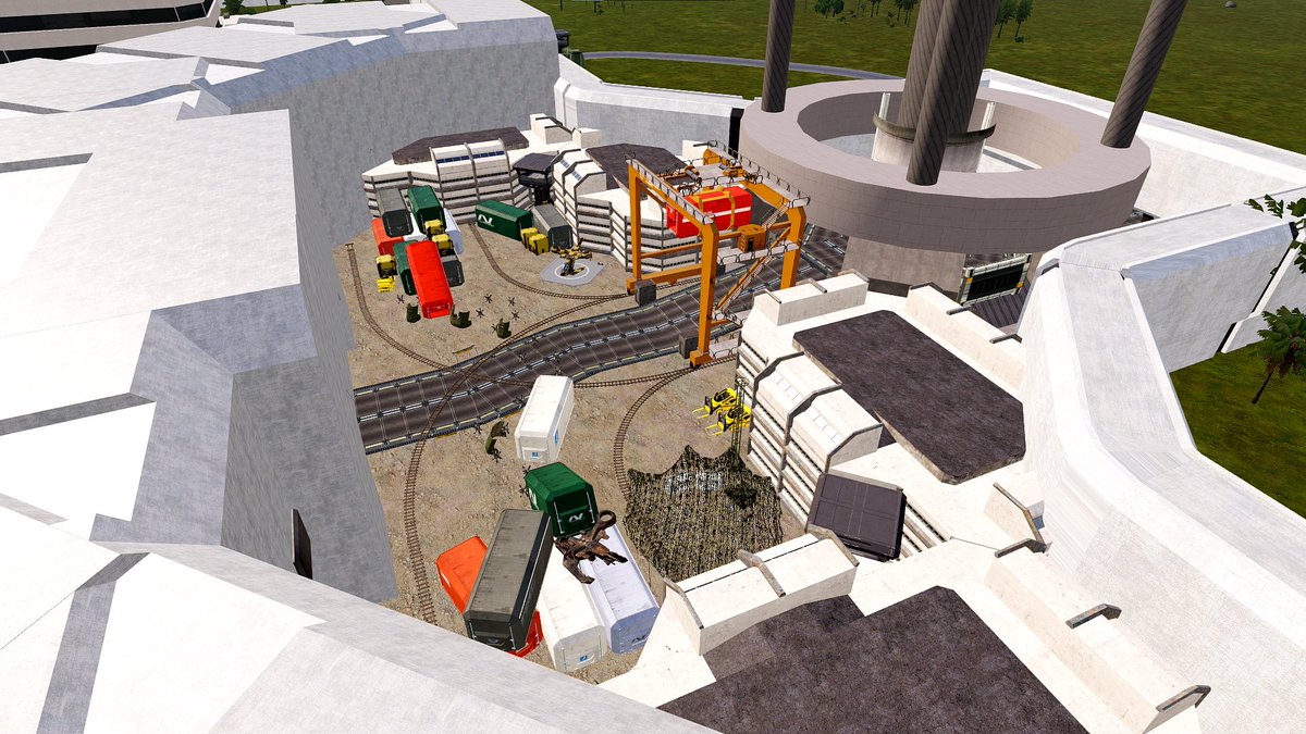 ObsessToDepress's tweet photo. #blocktober recap, day 2 (showcase): 

Before I considered a career switch to #leveldesign, I worked on a couple of #Arma3 campaigns for my playgroup of around 20 concurrent players. My first opened with a drop on an occupied city, which I extended.

Please hire me! https://t.co/QJKAmWw65W