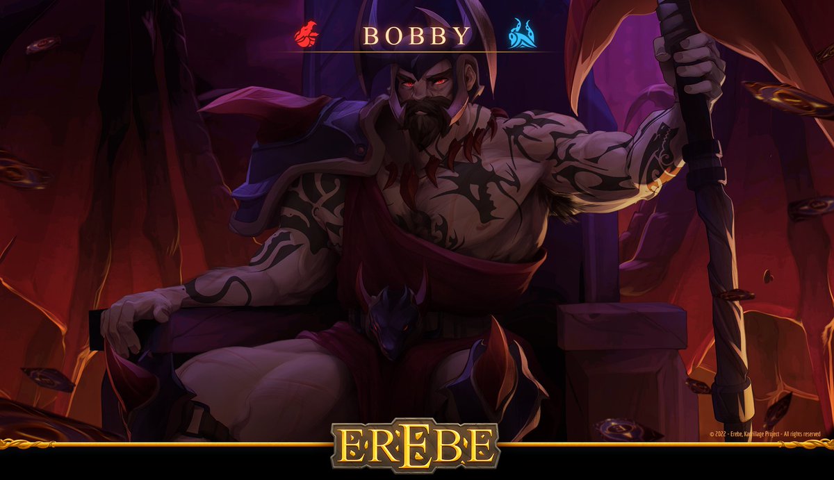 ErebeOCG's tweet photo. "Strength brings glory!"

Human limits are meant to be broken. Become a god with Bobby's titanic power.

Wishlist Erebe on Steam: https://t.co/PTP1lCVvWw

#Erebe #OCG #multiplayer #mastermind #competitive https://t.co/mnQPauk9QT