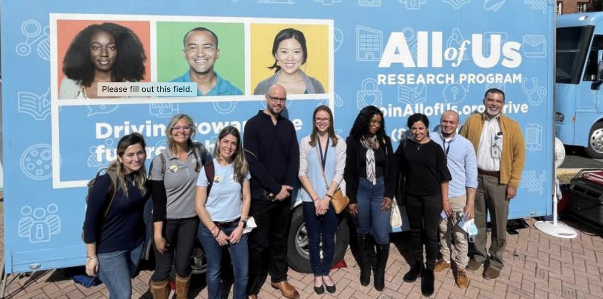 The @NIH-sponsored @AllofUsResearch program will be on Marquam Hill Oct. 19-20 to walk providers, researchers and the public through the traveling education center, answer questions and enroll participants. #JoinAllOfUs Learn more: bit.ly/3sbAPhj