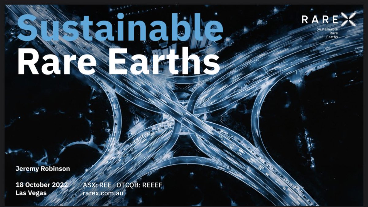 rarex_asx's tweet photo. We are proud to share with you our new coporate identity and look and feel. Our MD, Jeremy Robinson is presenting our new presentation at the Rare Earth conference in Las Vegas today.  https://t.co/kJYJeV2nst        

#rareearths #ndpr #ndfeb #sustainability https://t.co/sBdL86BS65