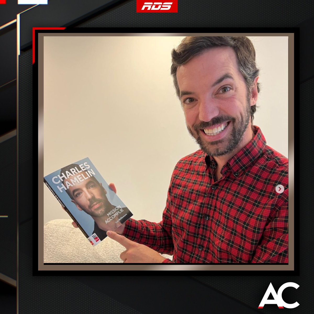L'Antichambre (@antichambre) on Twitter photo Ce soir, nous avons la chance de recevoir, Charles Hamelin, qui vient nous présenter sa biographie écrite par notre animateur, Luc Bellemare!
Écoutez l'entrevue vers 21h30!
<a href="/Speedskater01/">Charles Hamelin</a>
<a href="/lucbellemareRDS/">Luc Bellemare</a> Ce soir, nous avons la chance de recevoir, Charles Hamelin, qui vient nous présenter sa biographie écrite par notre animateur, Luc Bellemare!
Écoutez l'entrevue vers 21h30!
<a href="/Speedskater01/">Charles Hamelin</a>
<a href="/lucbellemareRDS/">Luc Bellemare</a>