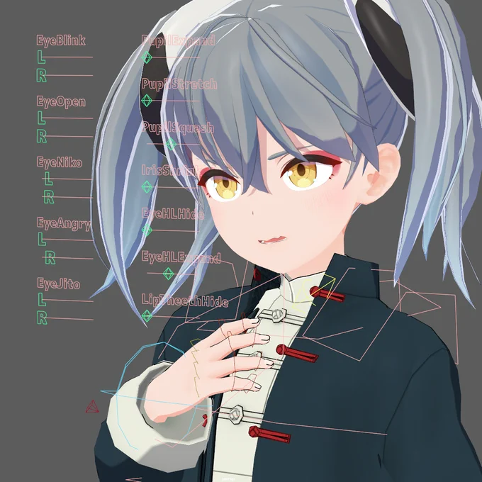 表情つけられるようになってきた 