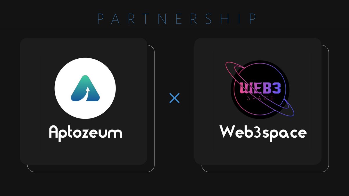 Web_3space's tweet photo. 📣📣 @Web_3space is thrilled to announce our partnership with @Aptozeum

Decentralized Finance All-in-one  Application platform power by APTOS

#AptosEcosystem #partnership https://t.co/3FEbSAXMgi