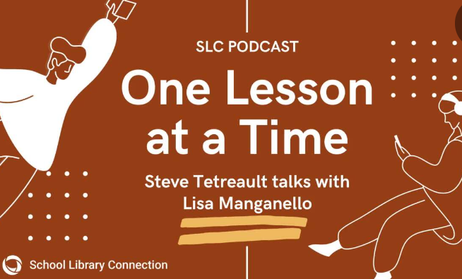 BloomsburyLU's tweet photo. We are SO excited to share another episode of our SLC podcast #OneLessonataTime! This month @DrTLovesBooks talks media literacy with @SBHSLibrarian: https://t.co/dTGyzFOGaQ And Check out Lisa's fantastic lesson "E.S.C.A.P.E. Fake News," here: https://t.co/3e2SOP67TE https://t.co/5rcTVLfe6F