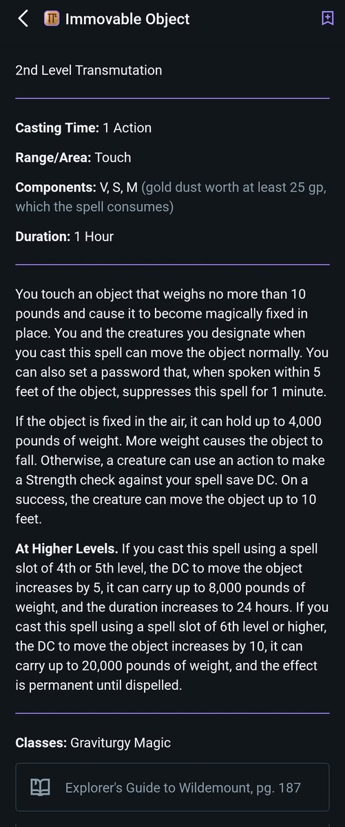 ethan_dill's tweet photo. Hey @matthewmercer. DM extraordinaire @unmei_no_kagi and I have a question from our little show set in Exandria. Say a graviturgy wizard casts Immovable Object on one of the Arms of the Betrayers that someone else is carrying. Would it work? https://t.co/jAeOURf9ky