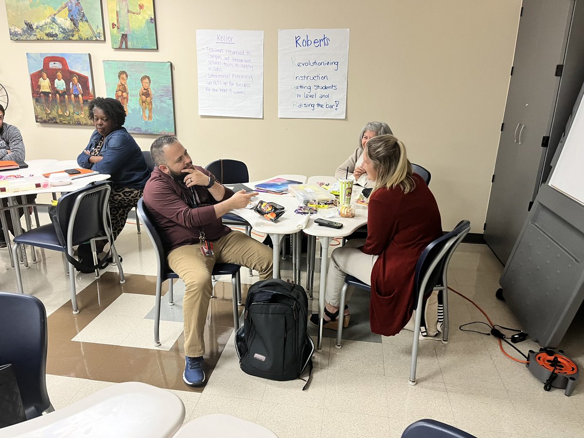 PISDMIDDLE's tweet photo. Mathematics instructional leaders digging in and doing the hard work so they can support our teachers! Also a little trick-or-treating! 🎃 #meetmeinthemiddle @PISDCI #P3 @PISDMSScience @PISD_MS_SS @pisdmsela https://t.co/TFLebi8CMf
