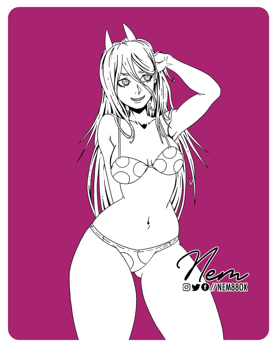 nem88ok's tweet photo. Power - Chainsaw man
Please remember share, like and save ^^
STORE links in BIO
.
.
.
.
.
@wacom_ar
#wacom #chainsawman #power #powerchainsawman #anime #animegirl #manga #fanart #drawing #draw #redbubble #teepublic #medibangpaint #illustration #wacomart https://t.co/YtD4k8xVwj