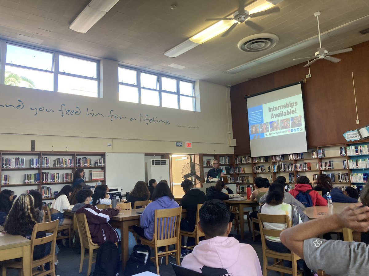 Thank you so much for coming and sharing your knowledge! #proudtobeLBUSD #scholarsandchampions #theresnoplacelikePOLY <a href="/paper_princess/">Leslie</a> <a href="/polyjackrabbits/">Poly Jackrabbits</a>