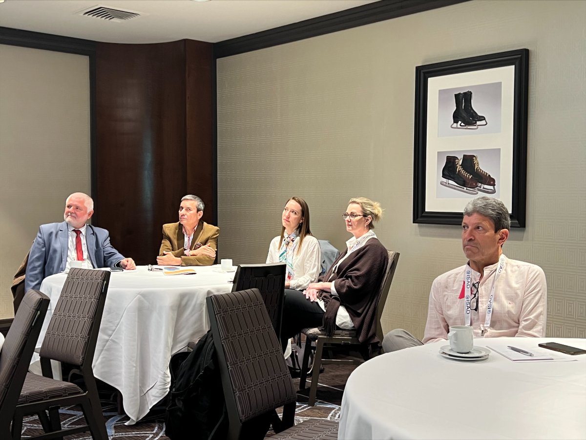 IADPO's tweet photo. We are so pleased to connect with delegates attending ISAD as well as GlobalSkin Member patient leaders supporting patients with #atopiceczema. We've missed the face-to-face interactions! #collaboration #reserach #digitaladvocacy #griddproject https://t.co/r5GPcj6IYy
