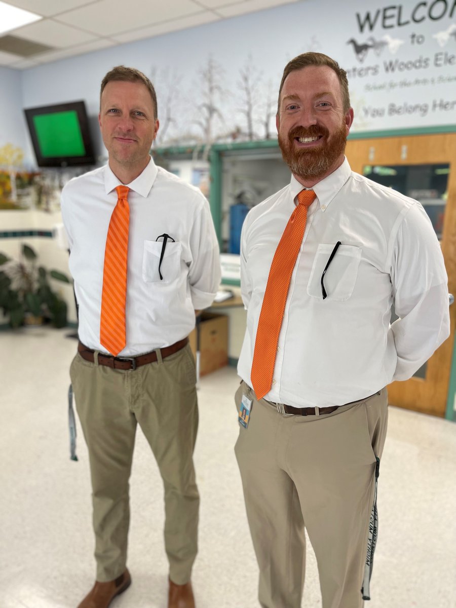 SPIRIT WEEK UPDATE: Today is "Twin Day" at HWES! We're celebrating friendship and connections!