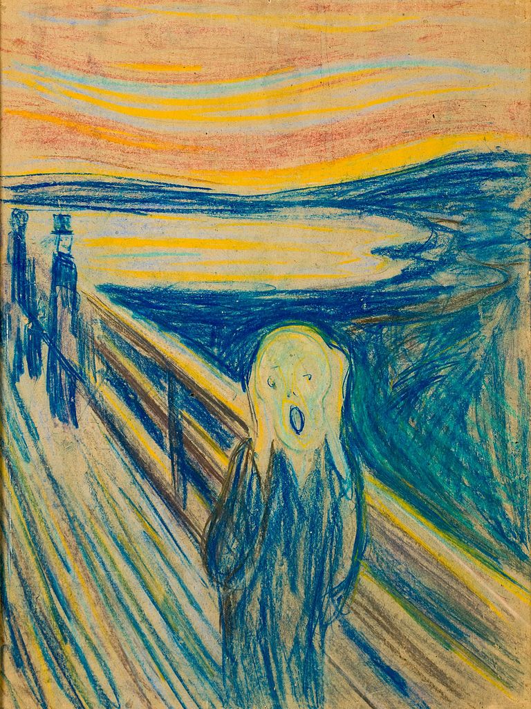 artistmunch's tweet photo. The Scream, 1893 #expressionism #norwegianart https://t.co/Hn3IfGObyG https://t.co/DO6q76N8Xh