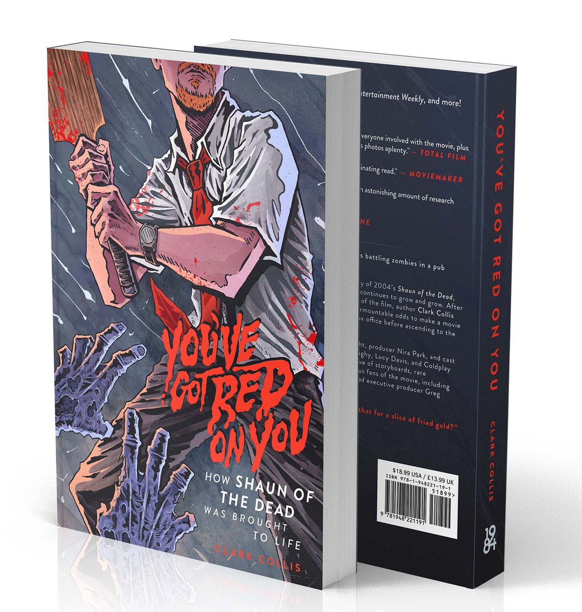 Bloody Disgusting (@bdisgusting) on Twitter photo *GIVEAWAY* Written by Clark Collis (<a href="/ClarkCollis/">Clark Collis</a>), 'You've Got Red on You: How Shaun of the Dead Was Brought to Life' just released its paperback edition and we've got 5 COPIES to giveaway. To enter, simply RT this tweet and make sure you're following BD. US Only. Good luck! *GIVEAWAY* Written by Clark Collis (<a href="/ClarkCollis/">Clark Collis</a>), 'You've Got Red on You: How Shaun of the Dead Was Brought to Life' just released its paperback edition and we've got 5 COPIES to giveaway. To enter, simply RT this tweet and make sure you're following BD. US Only. Good luck!