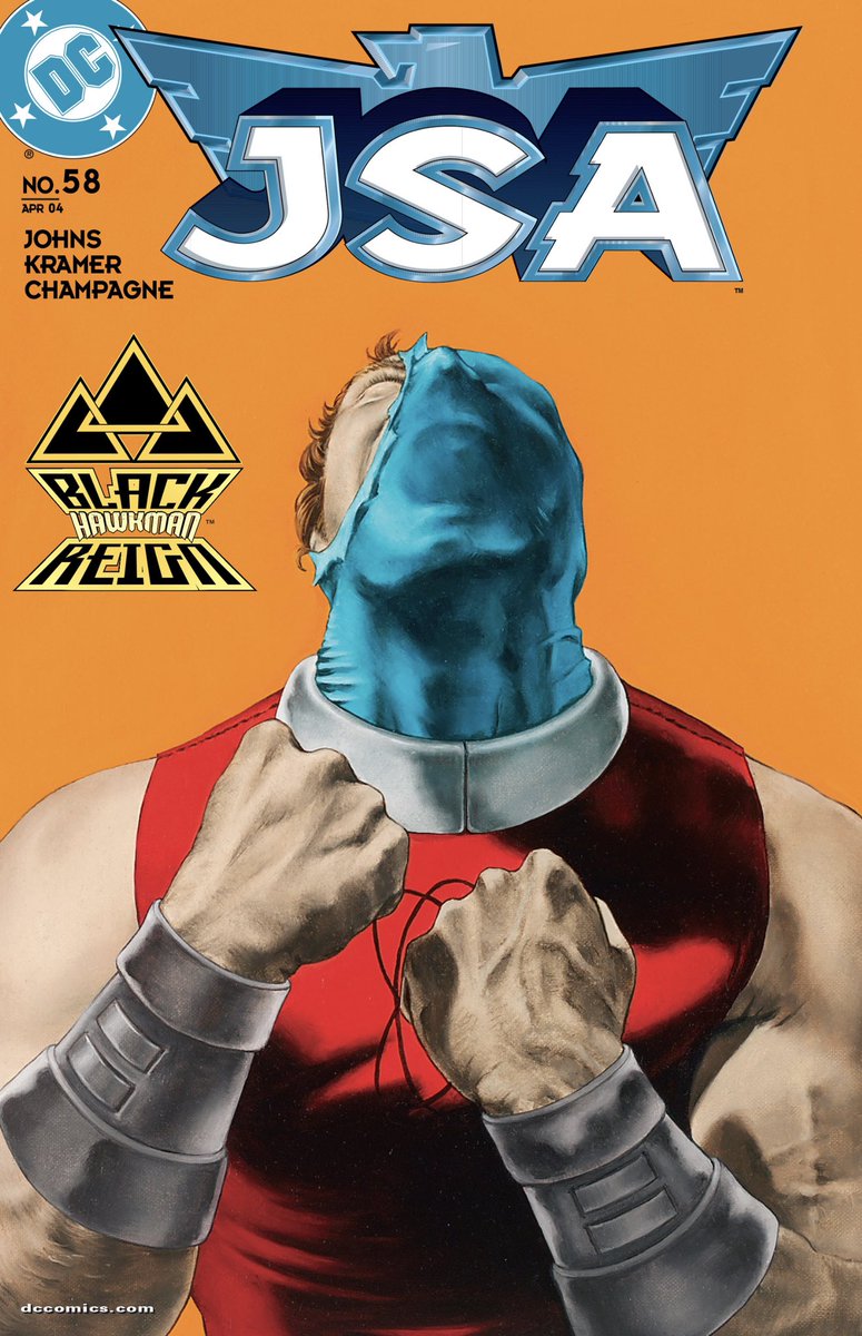 JSA #58 April 2004

The JSA/Hawkman storyline that is the basis for the upcoming Black Adam movie. Atom Smasher featured on the cover. 

#dccomics #jsa #justicesociety #blackadam #atomsmsher #geoffjohns