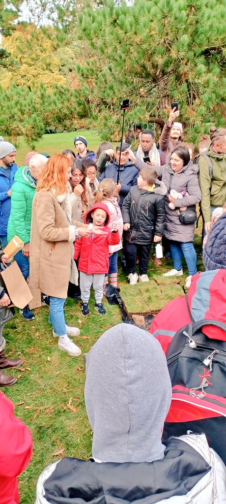 KarenDouglas_NI's tweet photo. Pleased to attend @BeyondSkin #The100Project Festival at @NTmountstewart on Sunday 🍂 the beautiful Project Book which 100 women across NI created via art, poetry & prose was planted in a time capsule in the grounds where it will remain for 100 years. #LoveAND https://t.co/LgtDwntiiF