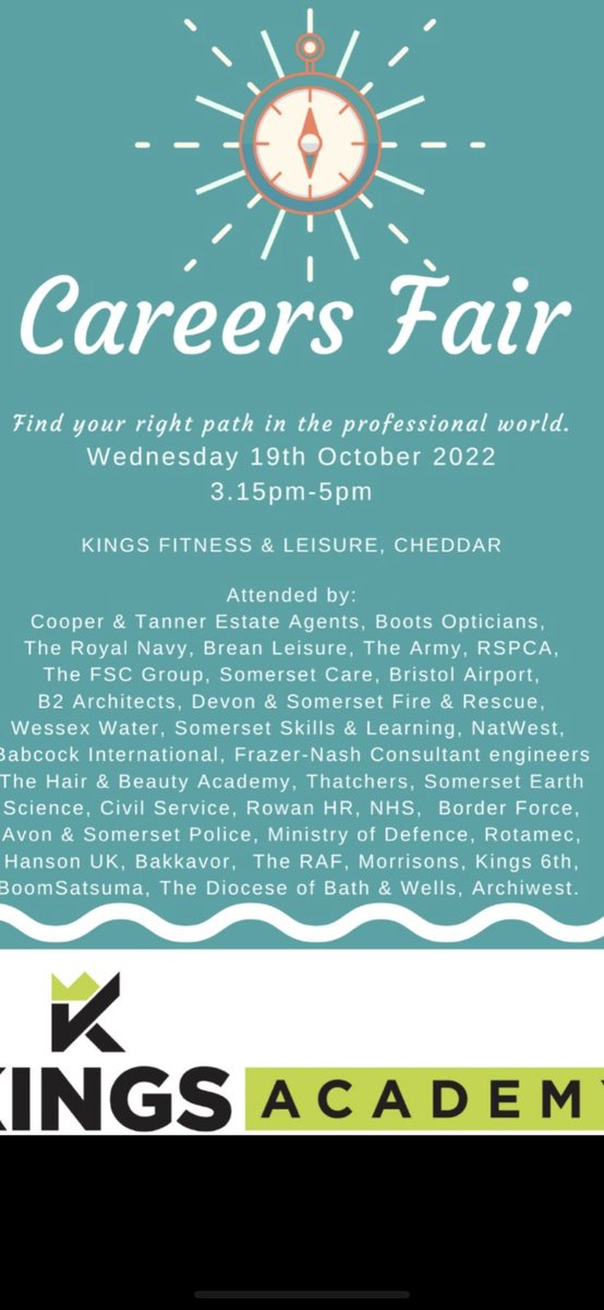 The Kings of Wessex Academy - Employability tweet media