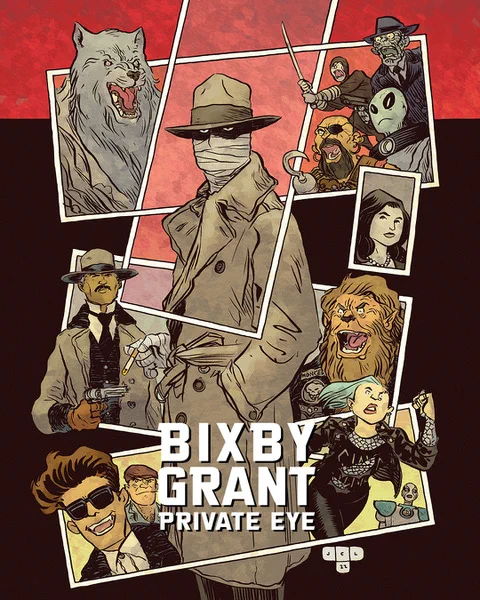 I created a Kickstarter Exclusive variant cover for Bixby Grant, Private Eye, which launched today! Go check it out! https://t.co/5h3hbm992K 