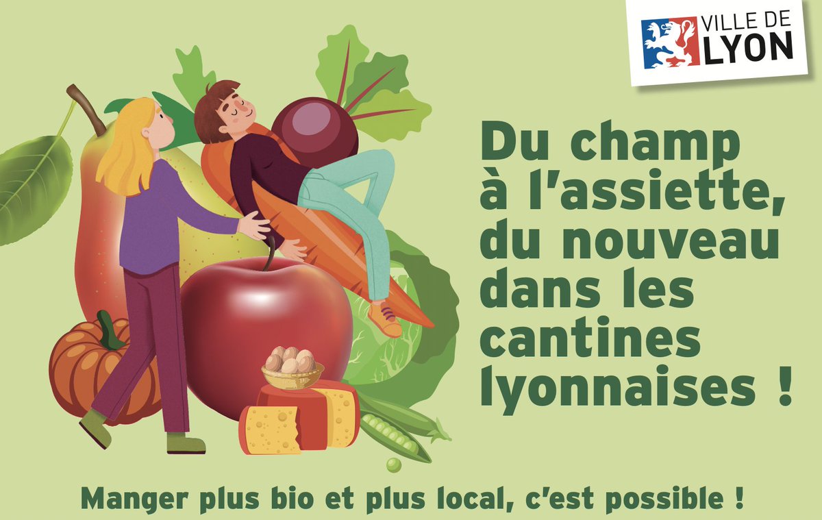 ChapuisGautier's tweet photo. 🏆 La ville de #Lyon et la Métropole gagnent ensemble le prix "Food Supply & Distribution" du Pacte de #Milan.
Une nouvelle étape qui marque notre engagement à améliorer et relocaliser notre système alimentaire 🍎🥕
#MUFPP
#Rio8Mufpp
#MilanPactAwards https://t.co/cHags8doME