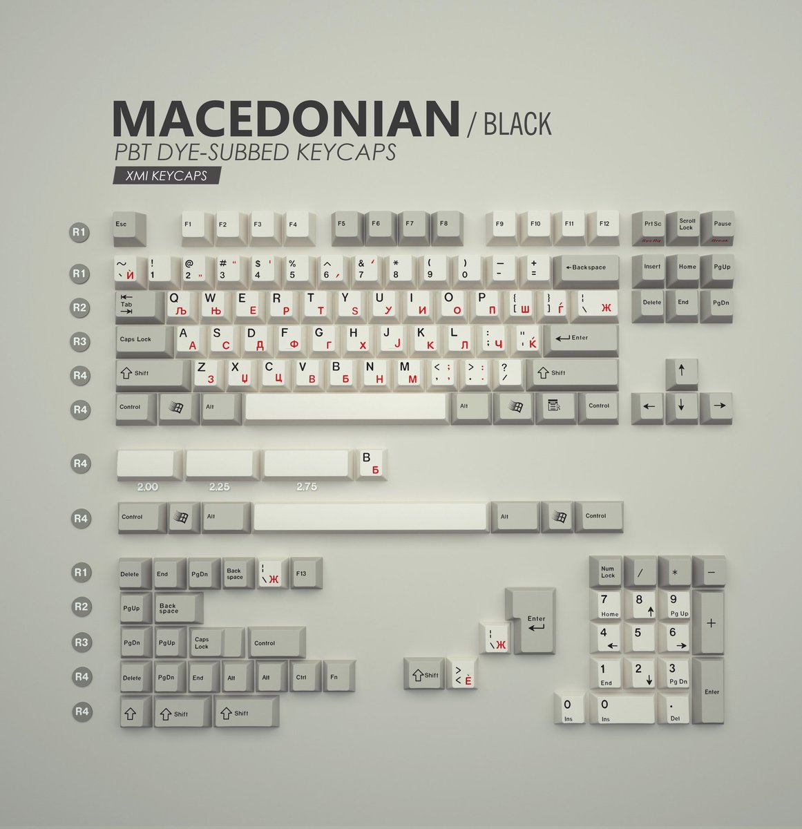 Македонски капачиња 😍 #CherryMX  #mechanicalkeyboard