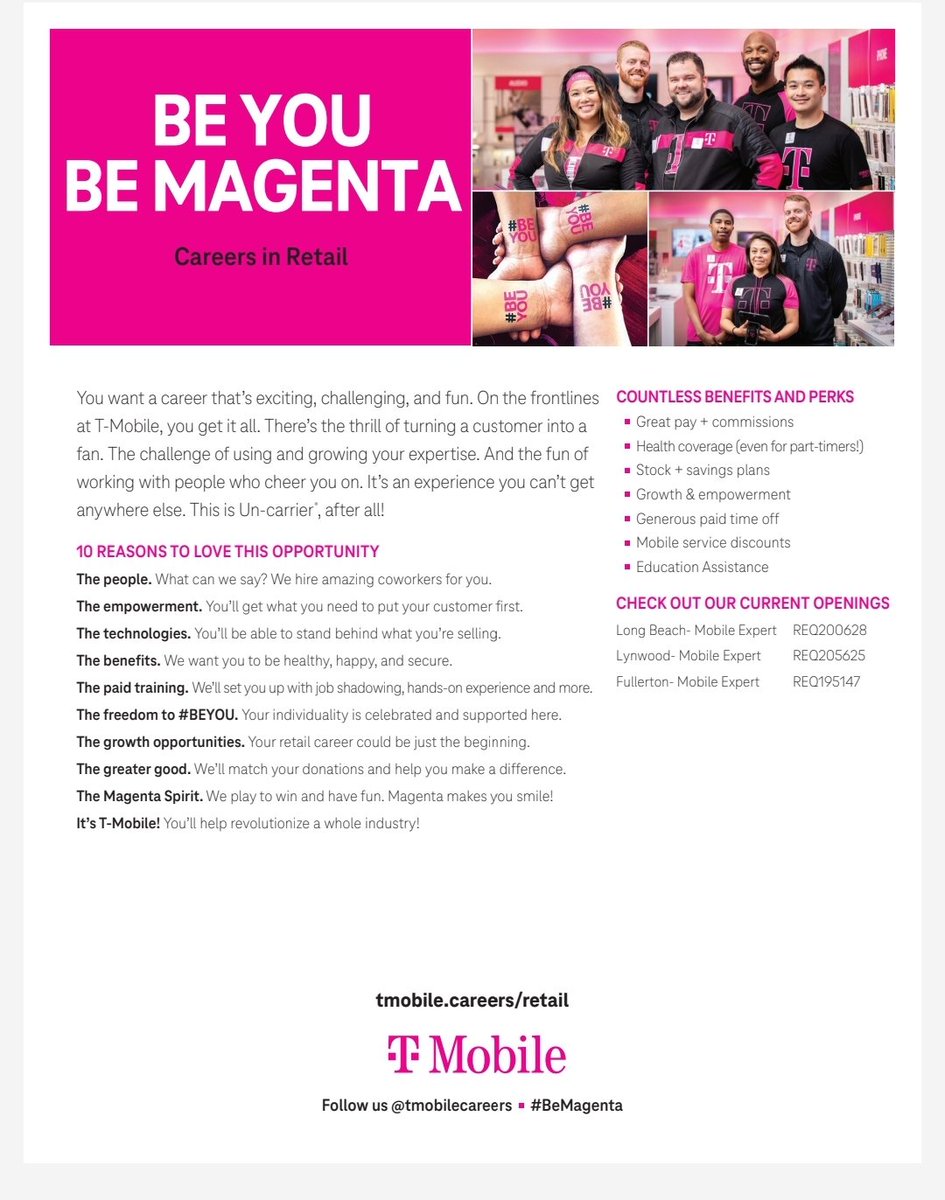 We are #HIRING! Spread the word 😁 #MBTM