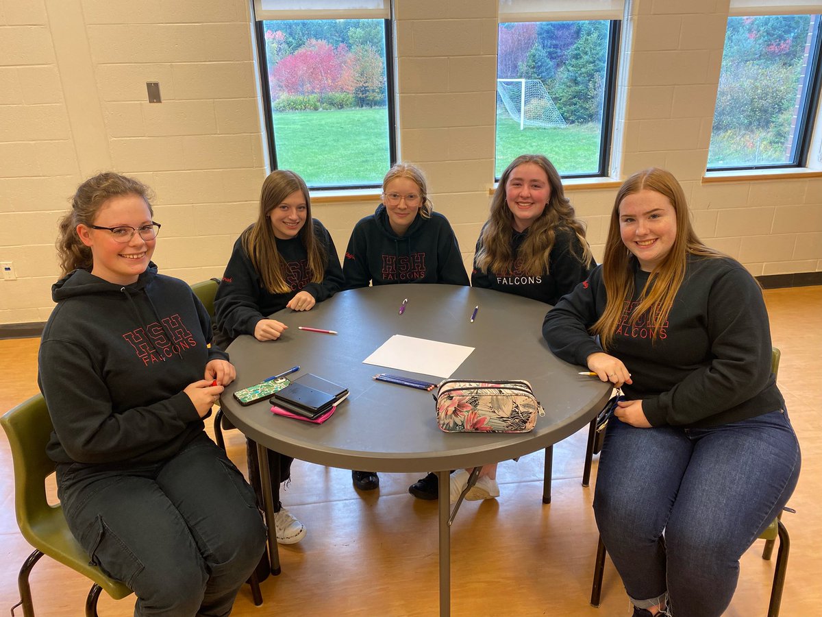 Math league at HS. Thanks to all schools and our students that are participating. Go Math.