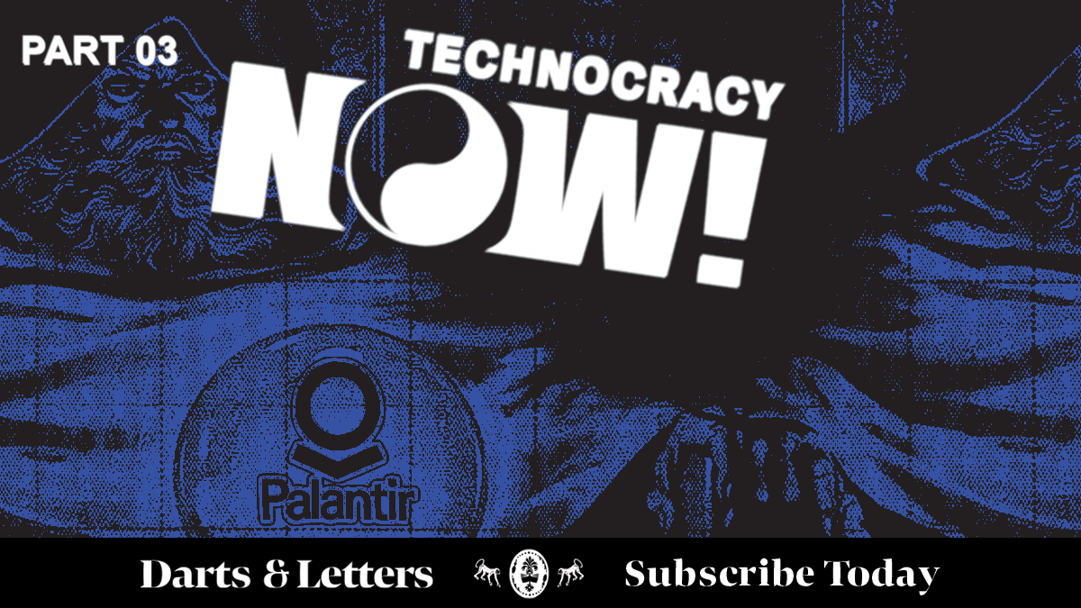 dartsandletters's tweet photo. 🚨 New EP 🚨 Final of our 3 part series, Technocracy Now! 🤖 If New Deal-style planning is dead, is technocracy over? Nope, it's privatized. Lineup: @SamAdlerBell on our new techno-monarchist overlords, &amp; @adelfanti on the totalizing vision of Amazon's scientific management. https://t.co/UkxwTfdzR1